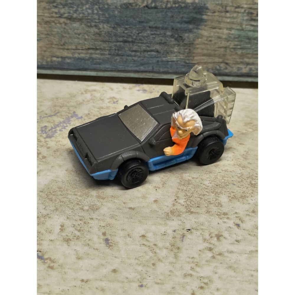 McDonald's 1991 Back To The Future Meal Toy Doc's DeLorean Mcfly Car Fox